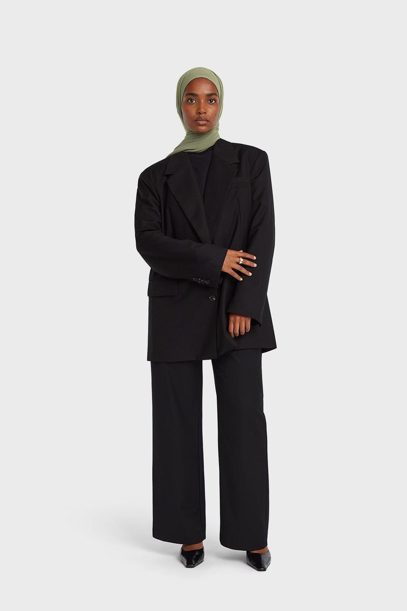 Essential Tailored Pantalon | Noir