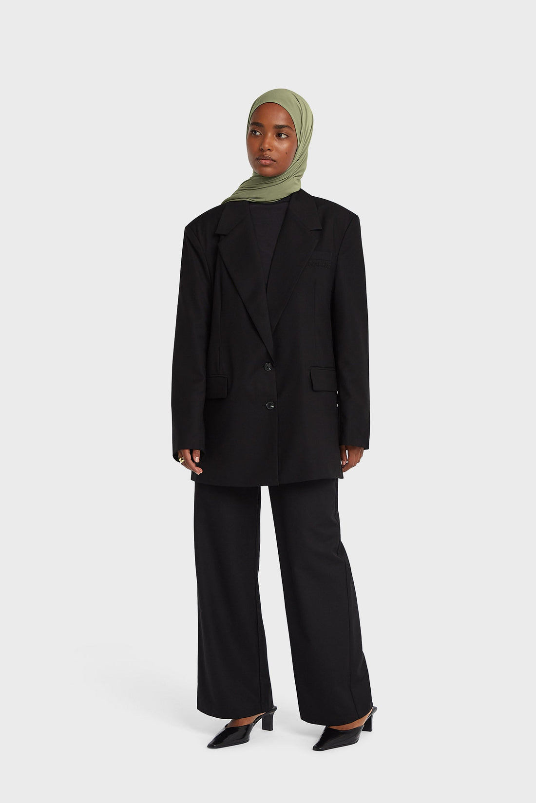 Essential Tailored Pantalon | Noir