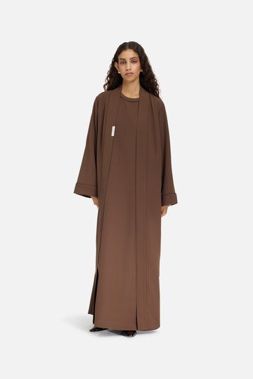 Essential Abaya Regular | Chocolat
