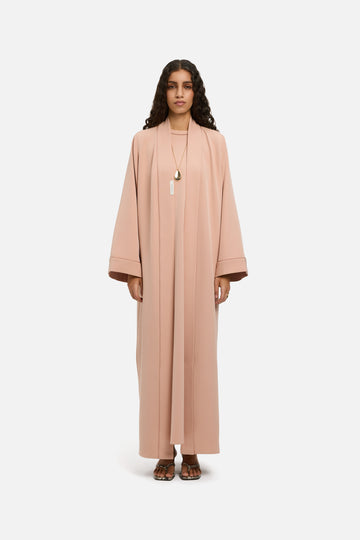 Essential Abaya Court | Deep Rose