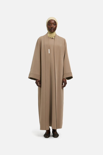 Essential Abaya Court | Kaki