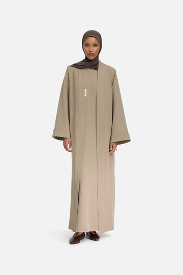 Essential Abaya  Court | Kaki