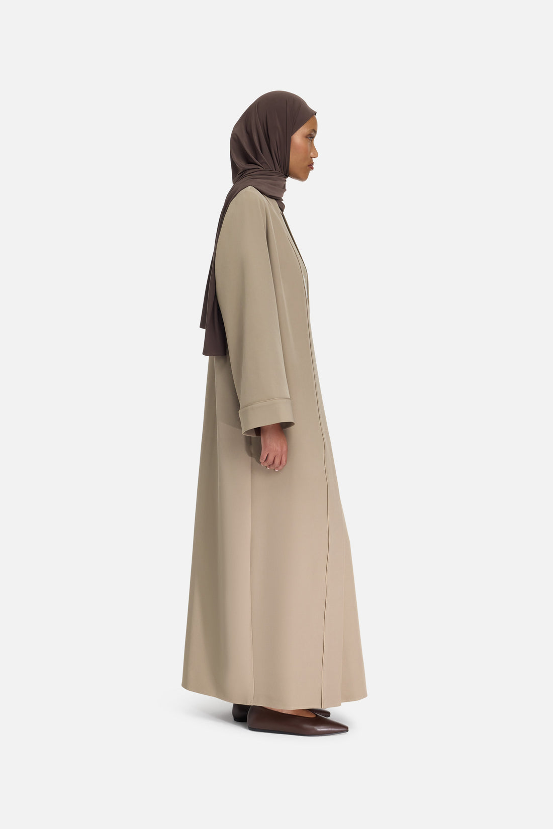 Essential Abaya Regular | Kaki