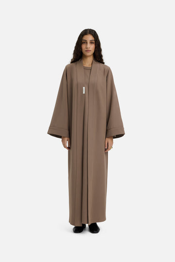 Essential Abaya  Court | Taupe Rose