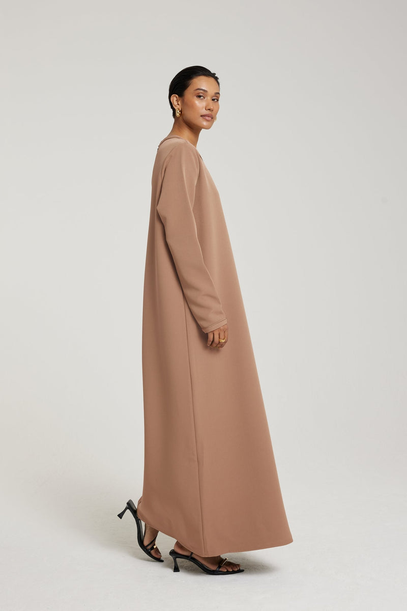 Robe essentielle regular | Moka