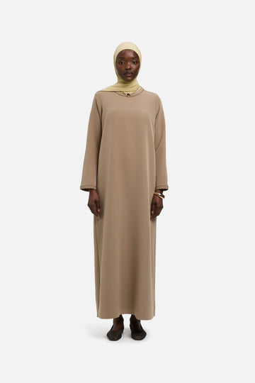 Robe essentielle Court | Kaki