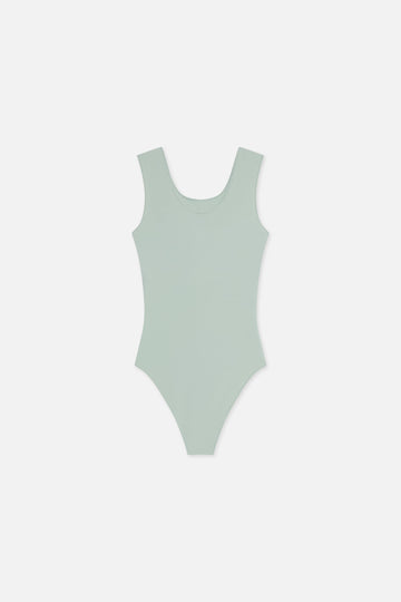 Essential Maillot | Aqua Gray