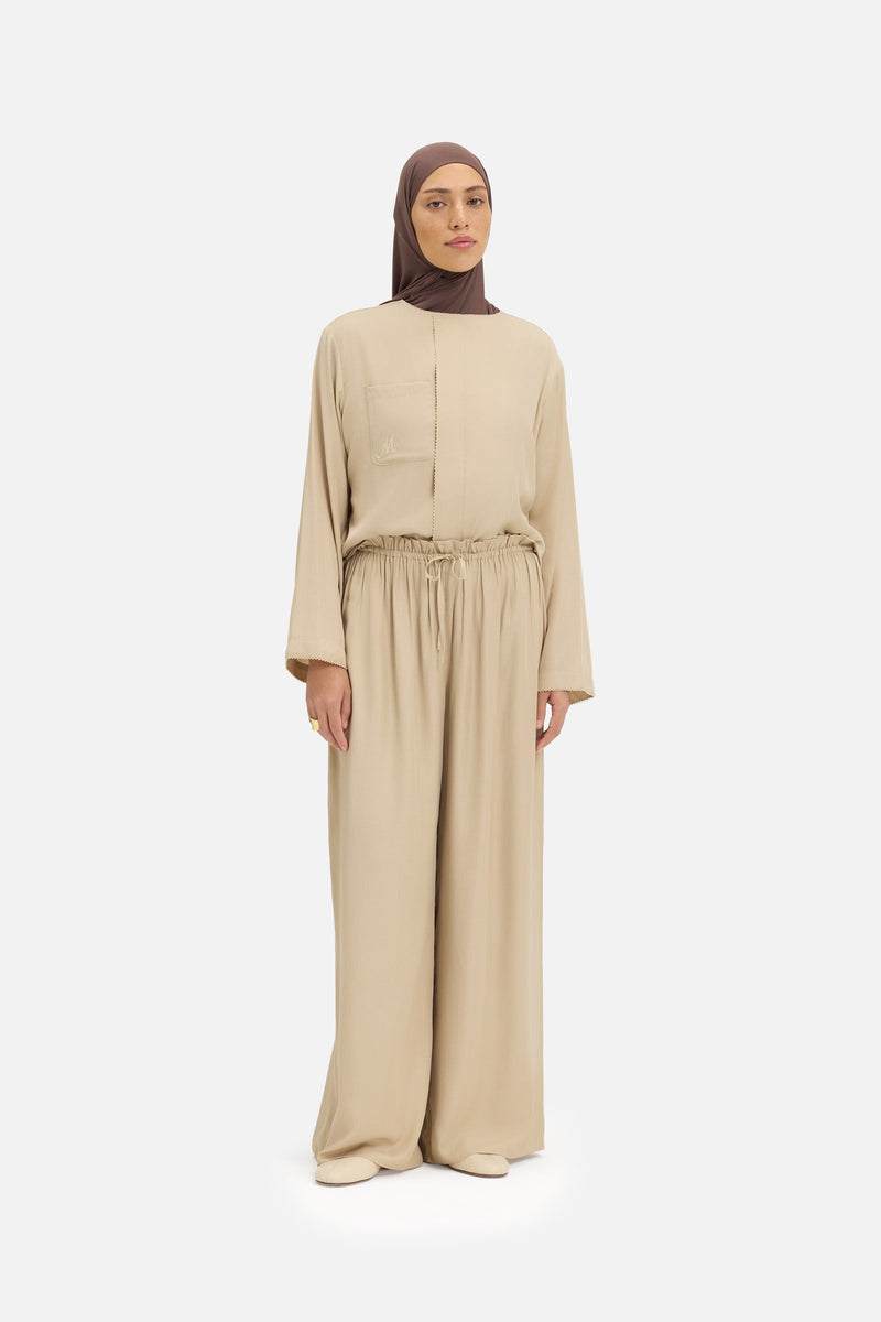 Flowy Loose Fit Pantalon | Avoine