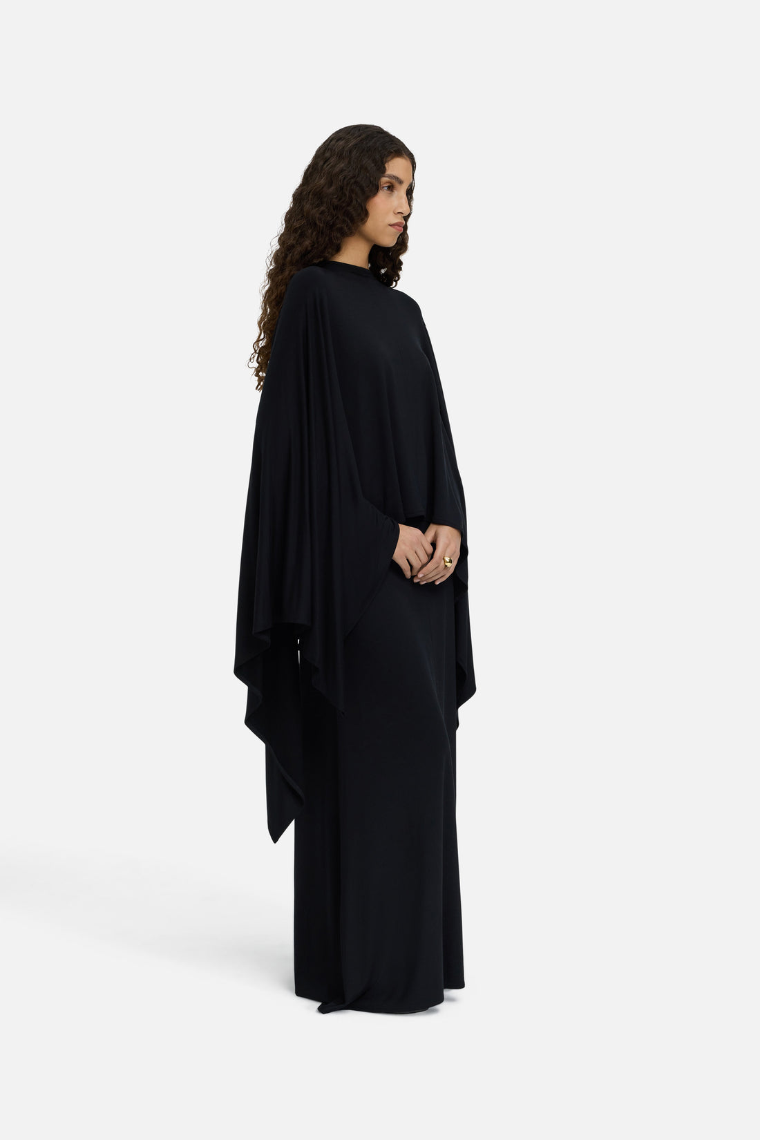 Fluid Cape | Noir