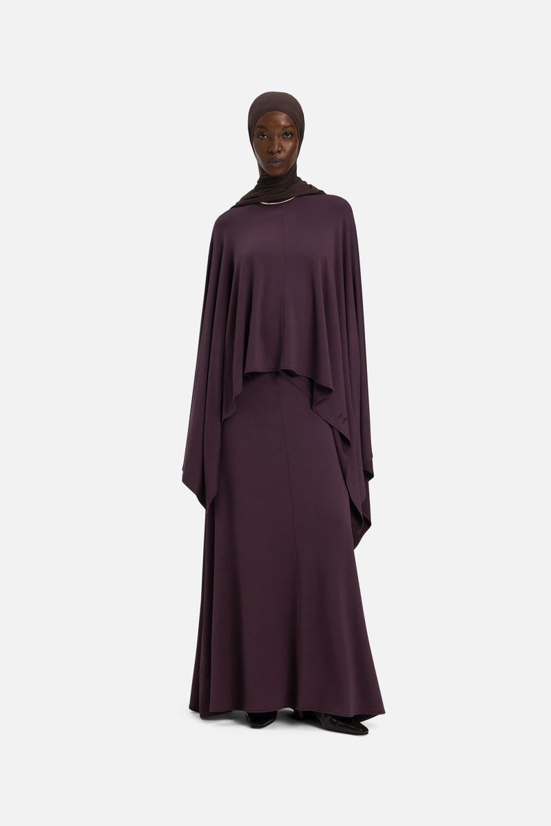 Fluid Cape | Violet vintage