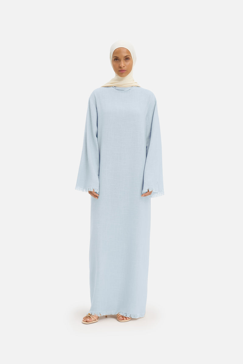 Frayed Hem Robe | Air