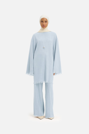 Frayed Hem Pantalon | Air