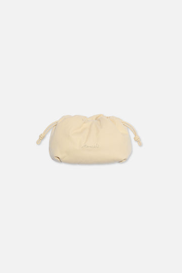 Gathered Pouch | Blanc cassé
