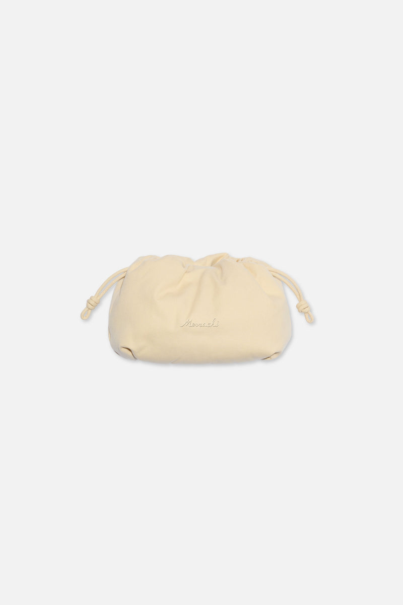 Gathered Pouch | Blanc cassé