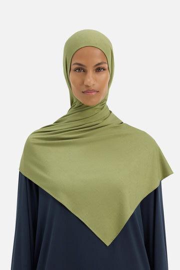 Jacquard Monogram Foulard | Leaf