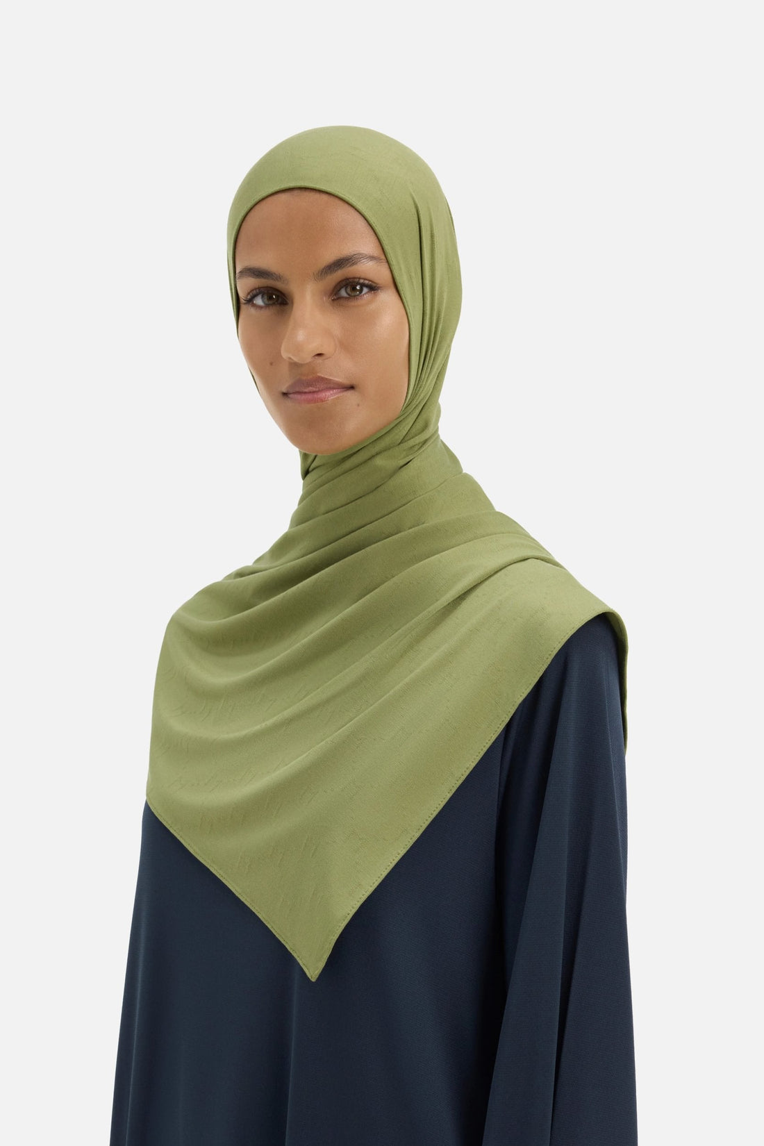 Jacquard Monogram Foulard | Leaf