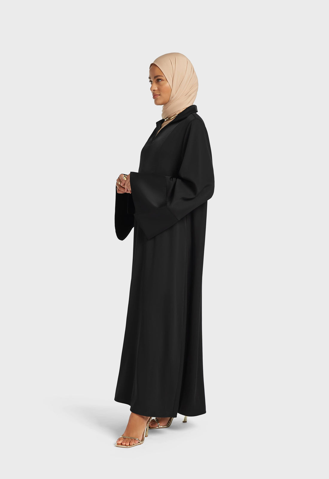 Kaftan Robe Regular | Noir