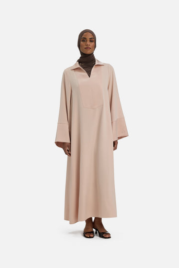 Kaftan Robe Regular | Rose foncé