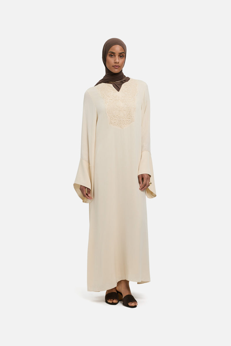 Kaftan Lace Robe | Sable