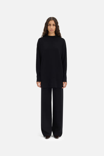Knitted Pantalon | Noir