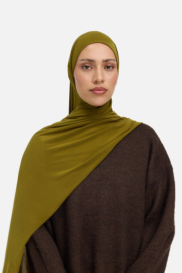 Foulard jersey fluide | Basil