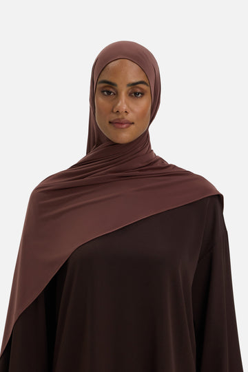 Foulard jersey fluide | Burnt Red