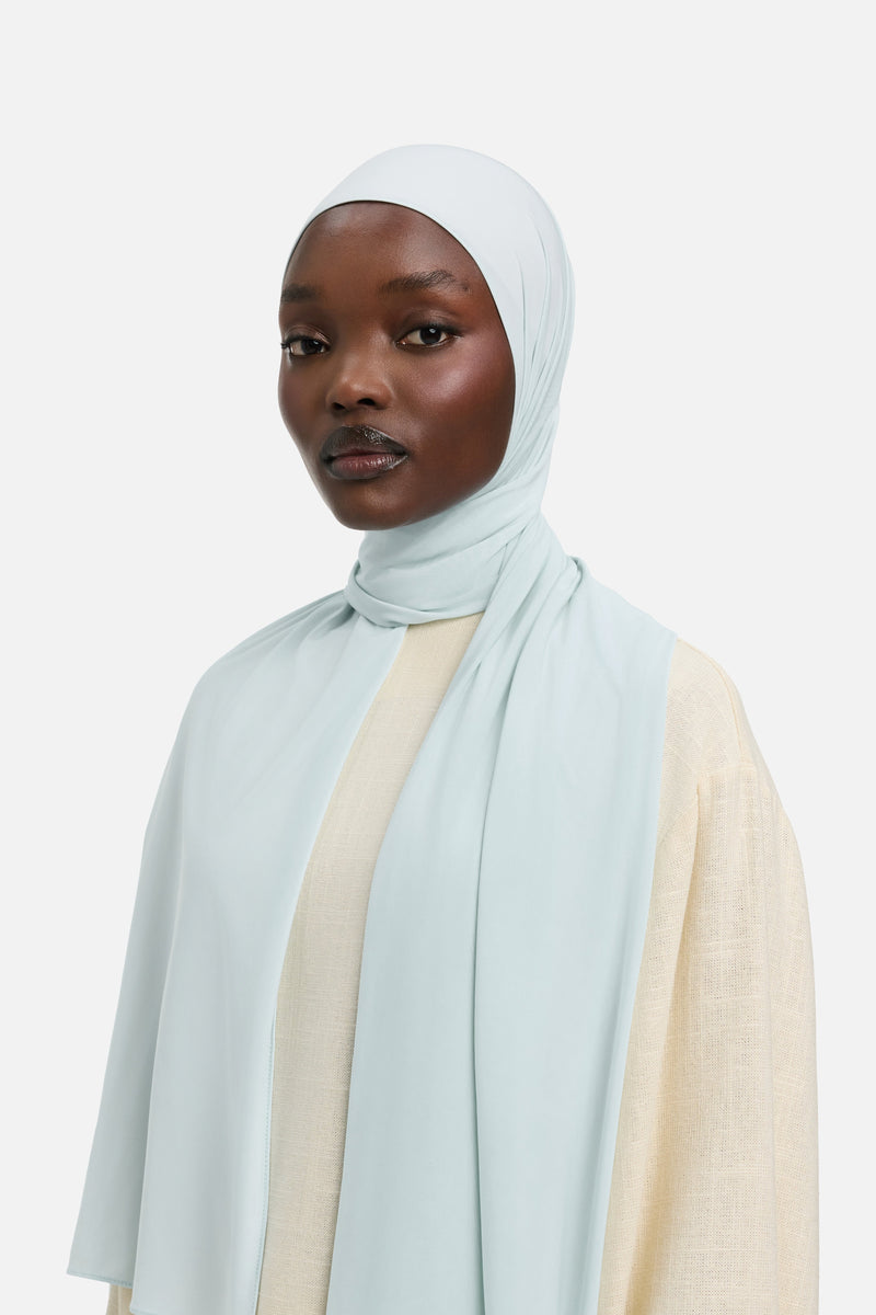 Foulard jersey fluide | Givre