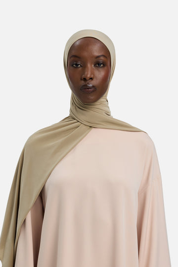 Foulard jersey bambou | Kaki