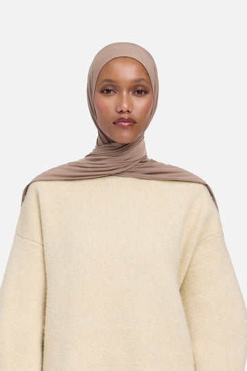 Foulard jersey fluide | Light Plum
