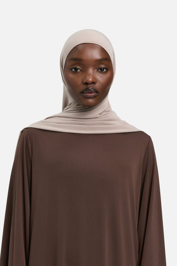 Foulard jersey fluide | Mauve