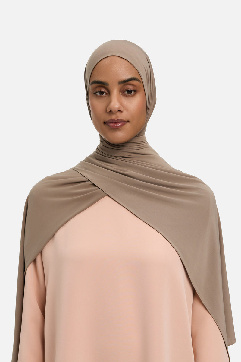 Foulard jersey fluide | Chêne