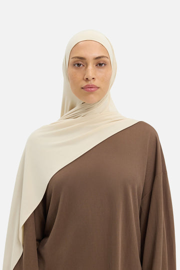 Foulard jersey fluide | Sable