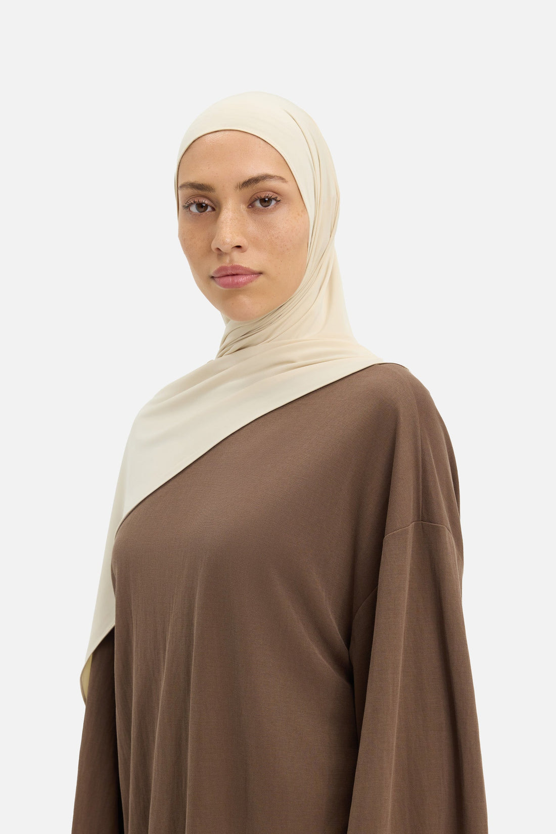 Foulard jersey fluide | Sable