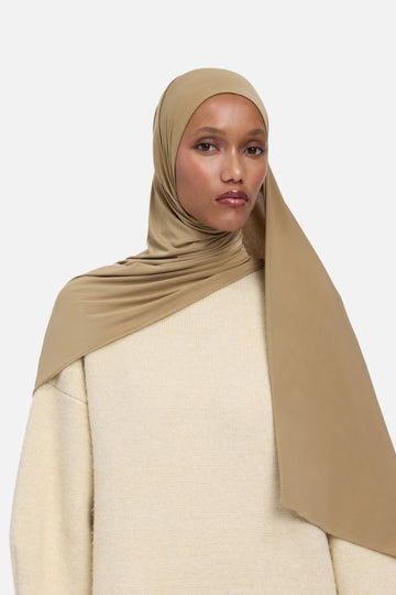 Foulard jersey fluide | Toffee