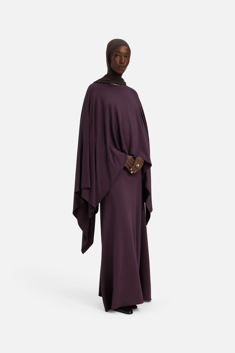 Maxi Flared Jupe | Violet vintage