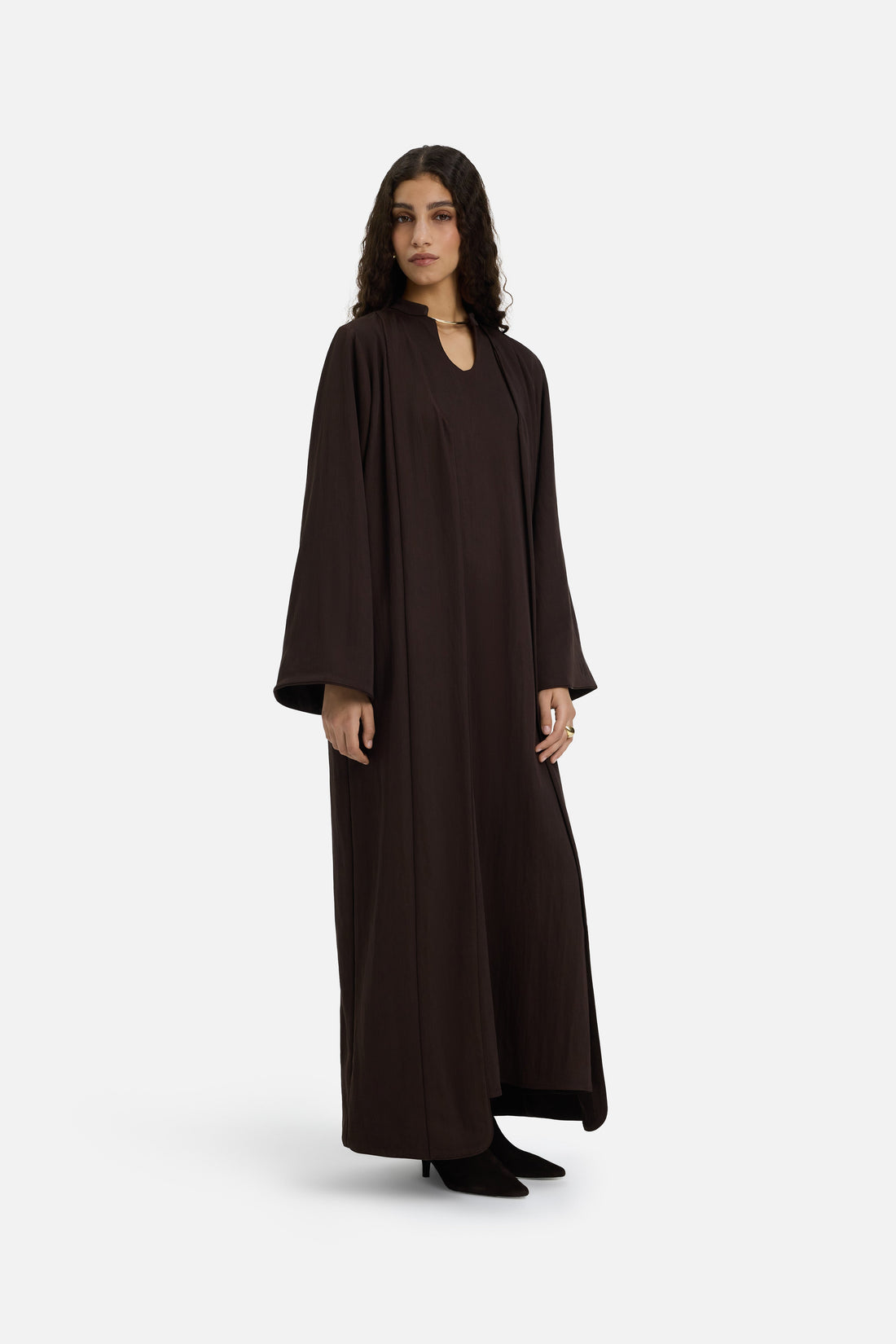 Medina Abaya | Marron foncé