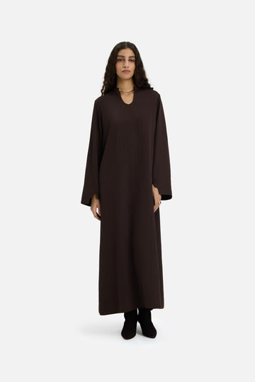 Medina Robe | Marron foncé