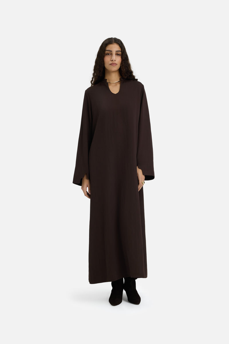 Medina Robe | Marron foncé