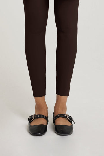 Essential Legging | Marron foncé