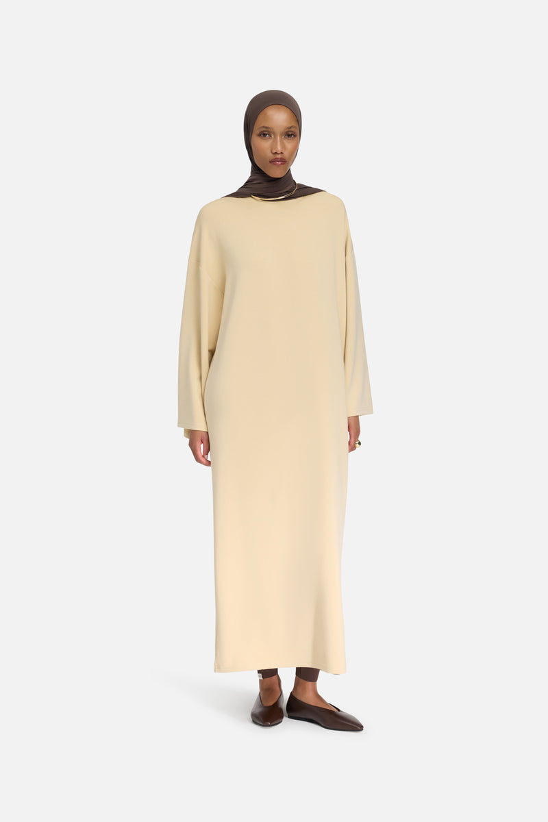 Modal Jersey Robe | Argile désert