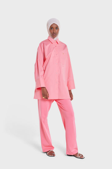 Cotton Pantalon | Rose