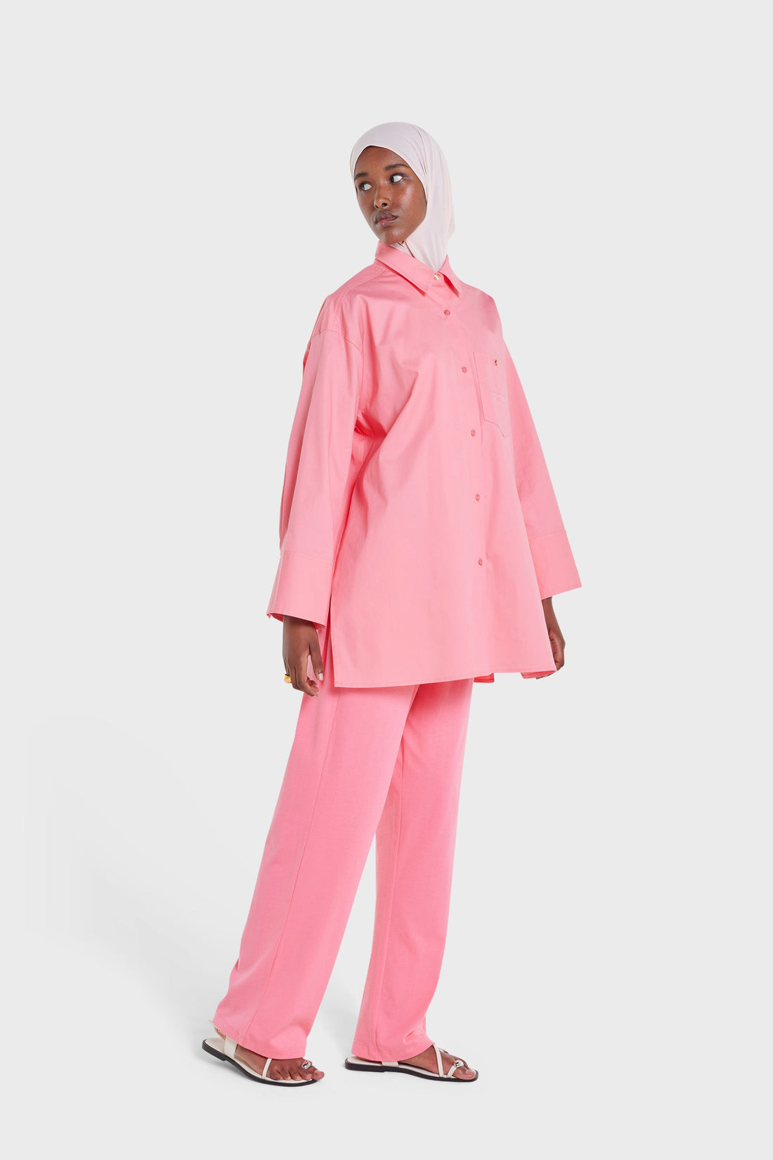 Cotton Pantalon | Rose