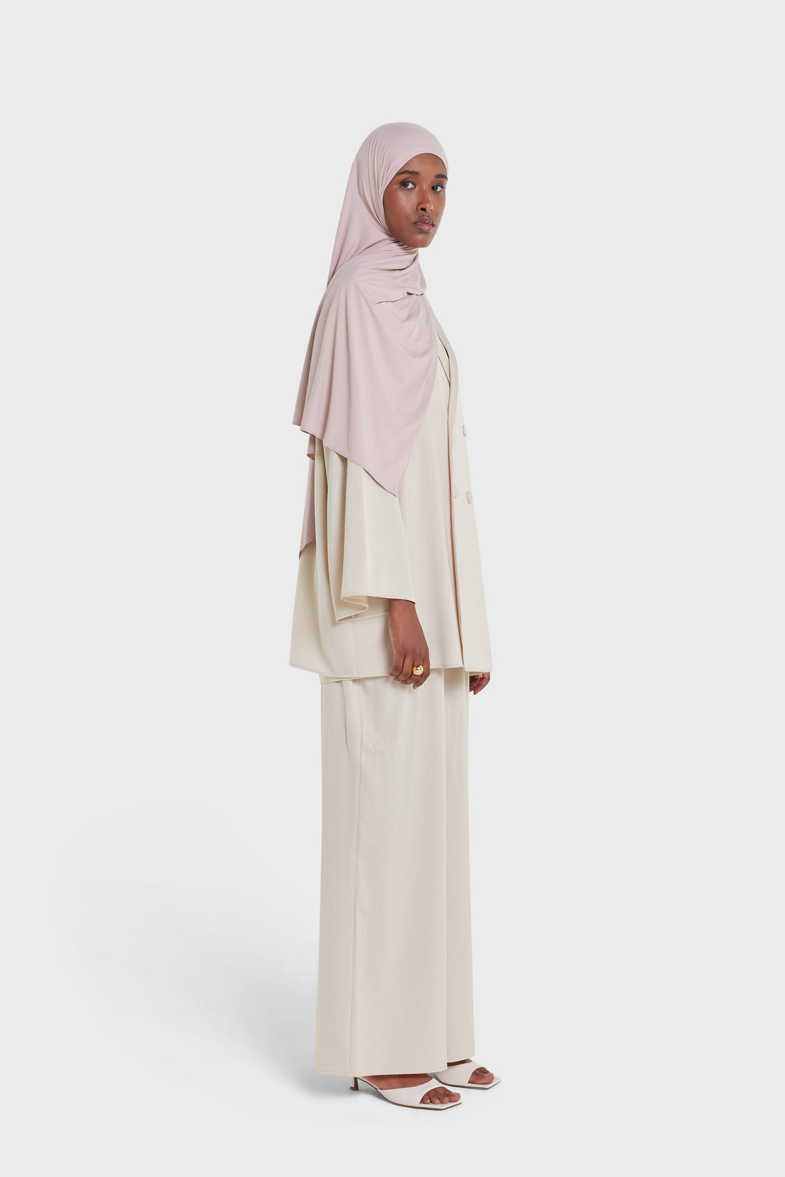 Satin Pantalon | Sable