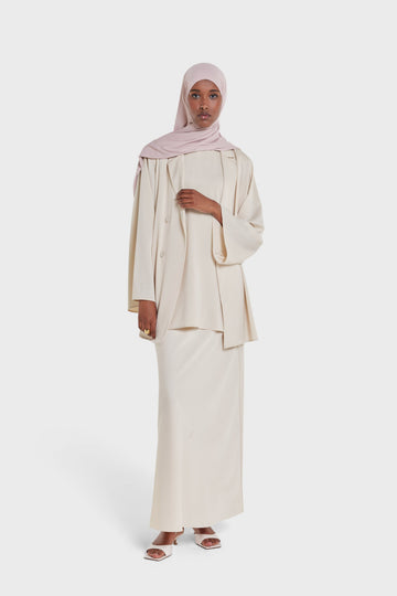 Satin Jupe | Sable