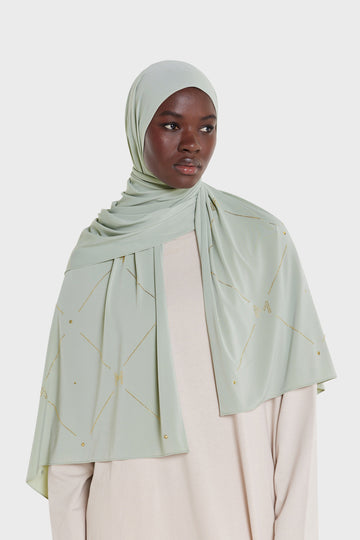 The Pearl Monogram Premium | Misty Green