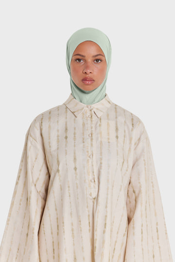 Hijab jersey premium | Misty Green