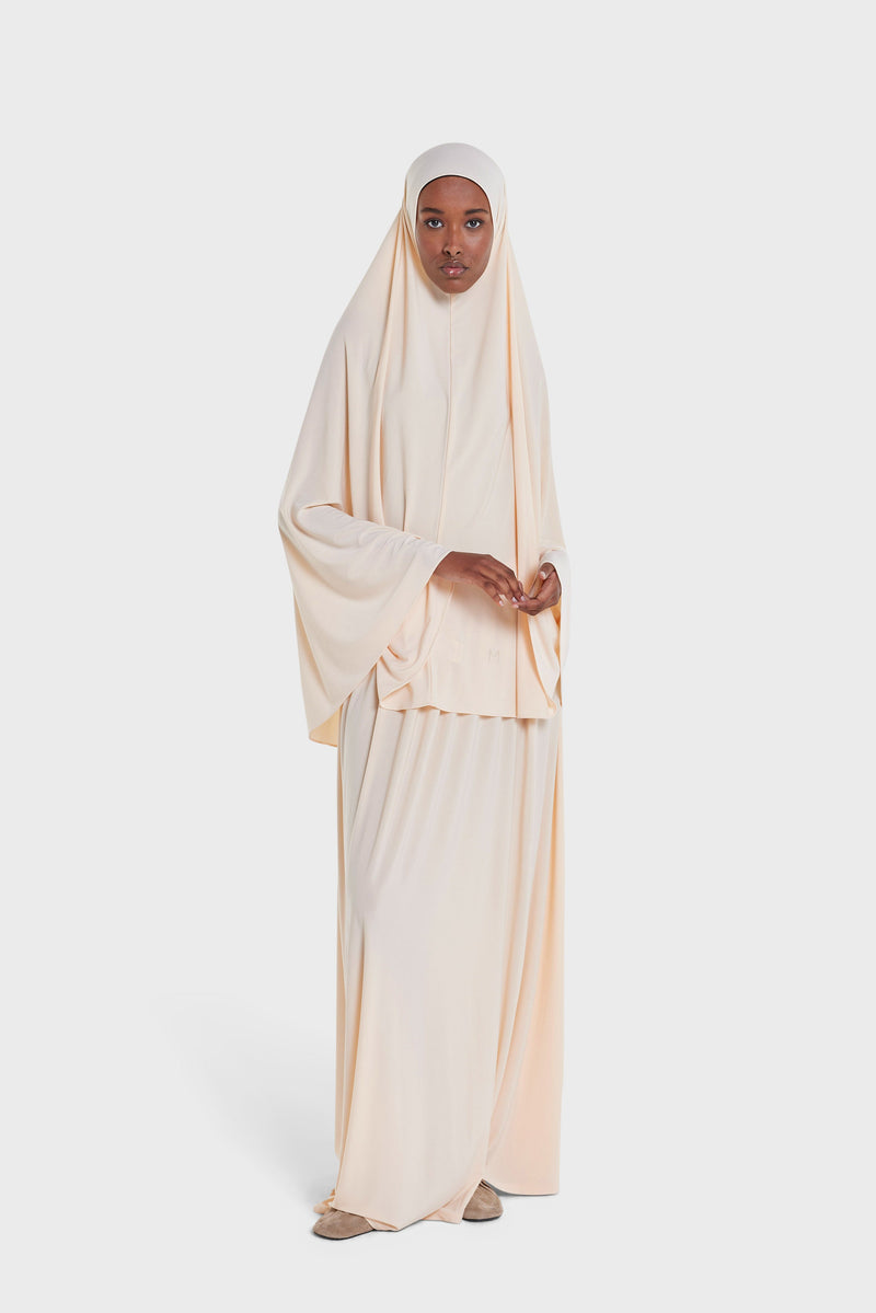 Jersey premium Khimar | Crème beurre