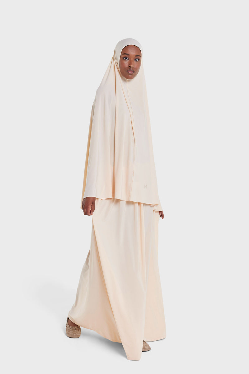 Jersey premium Prayer Jupe | Crème beurre
