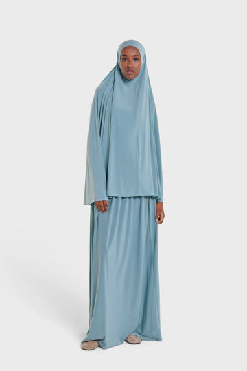 Jersey premium Prayer Jupe | Stone Blue