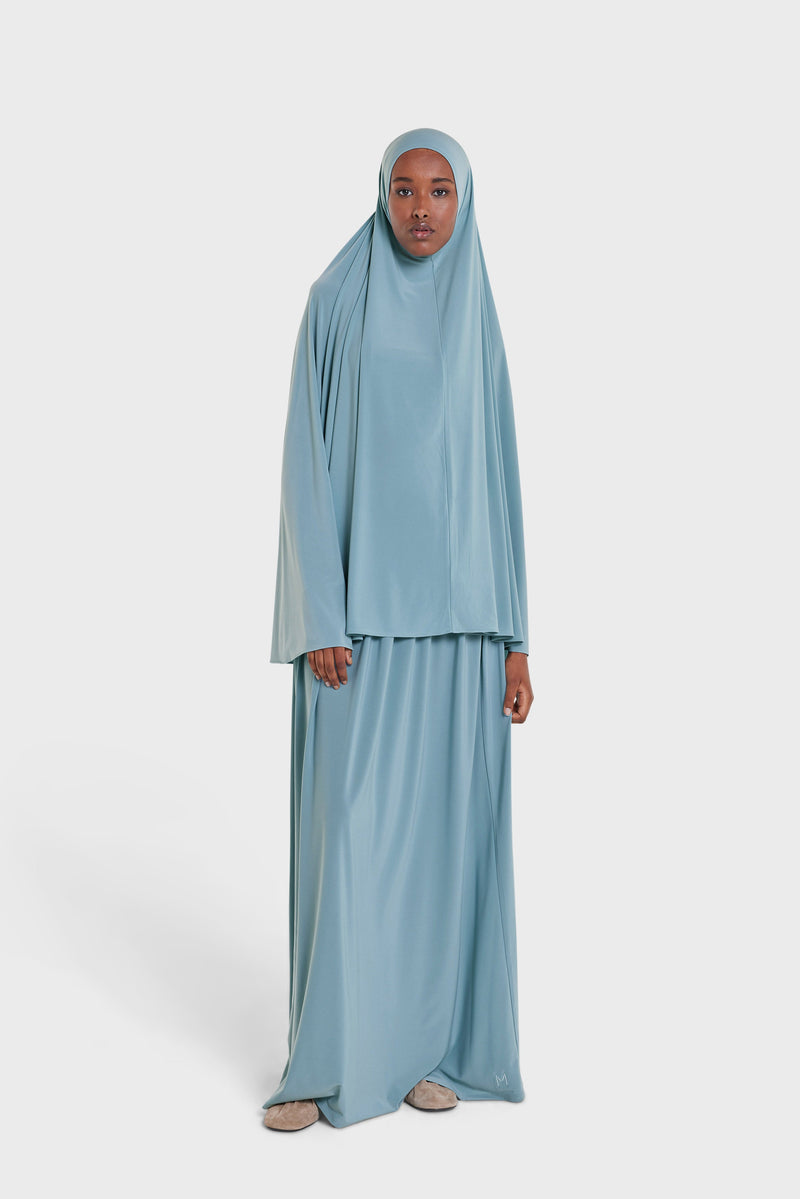 Jersey premium Prayer Jupe | Bleu pierre
